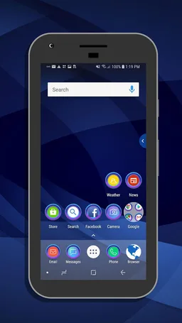 Best Blue Theme 2019 screenshot 1