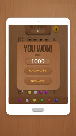 Mastermind Board Game screenshot 3