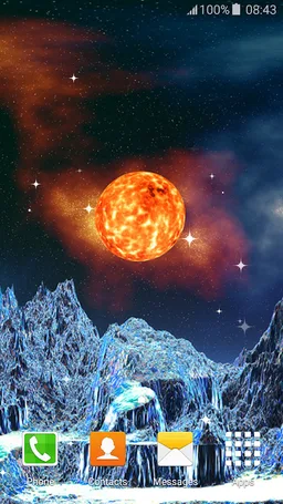 Fire And Ice Live Wallpapers screenshot 4