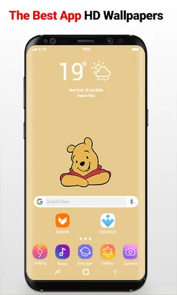 Cute Bear P O OH Wallpaper screenshot 3