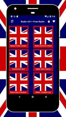 Radio UK - FM Internet Radio screenshot 2