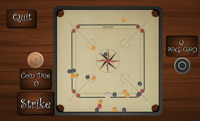 Carrom Board 3D -  2017 screenshot 2