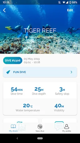 Log My Dive screenshot 3