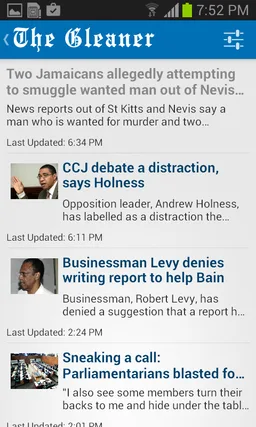 Jamaica Gleaner screenshot 5