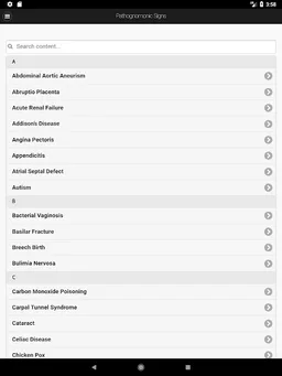 Pathognomonic Signs screenshot 1