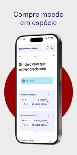 Rendimento Câmbio screenshot 2