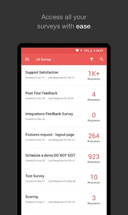 Zoho Survey screenshot 1