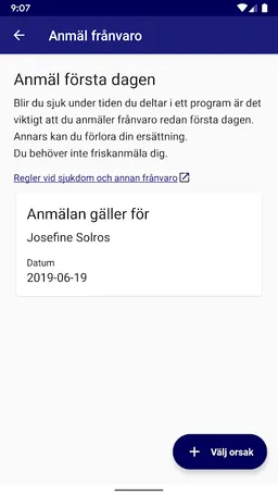 Arbetsförmedlingen Mina sidor screenshot 8