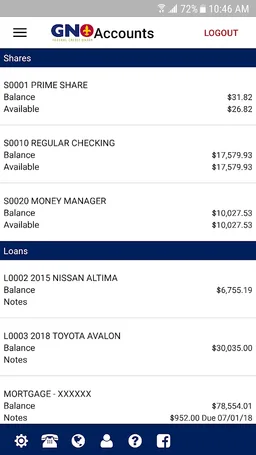 GNO FCU Mobile screenshot 18