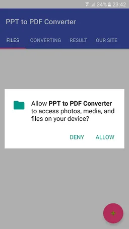 PPT to PDF Converter screenshot 1