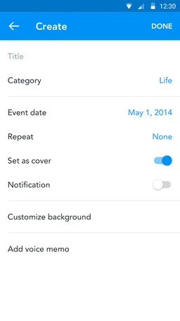 Dreamdays Countdown Free screenshot 4