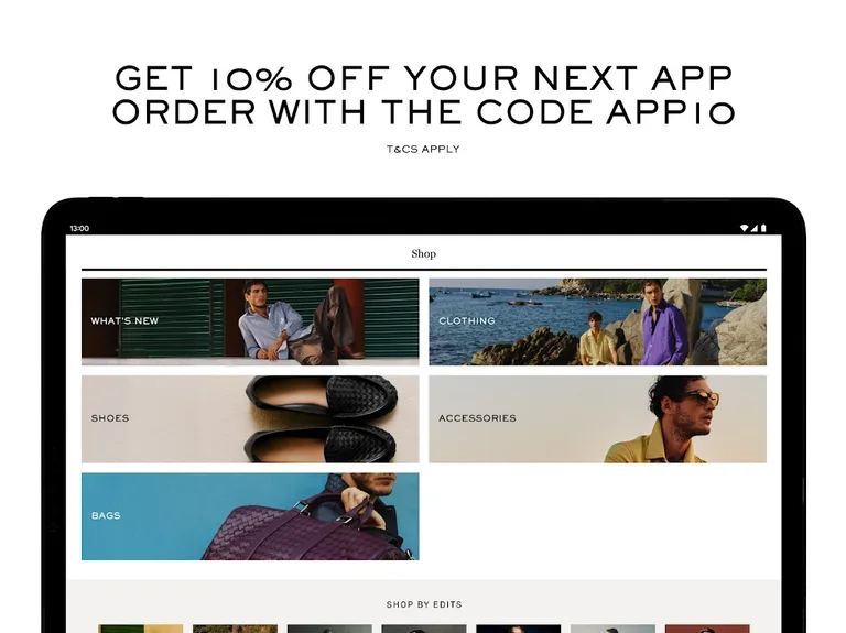 MR PORTER: Shop men’s fashion screenshot 11