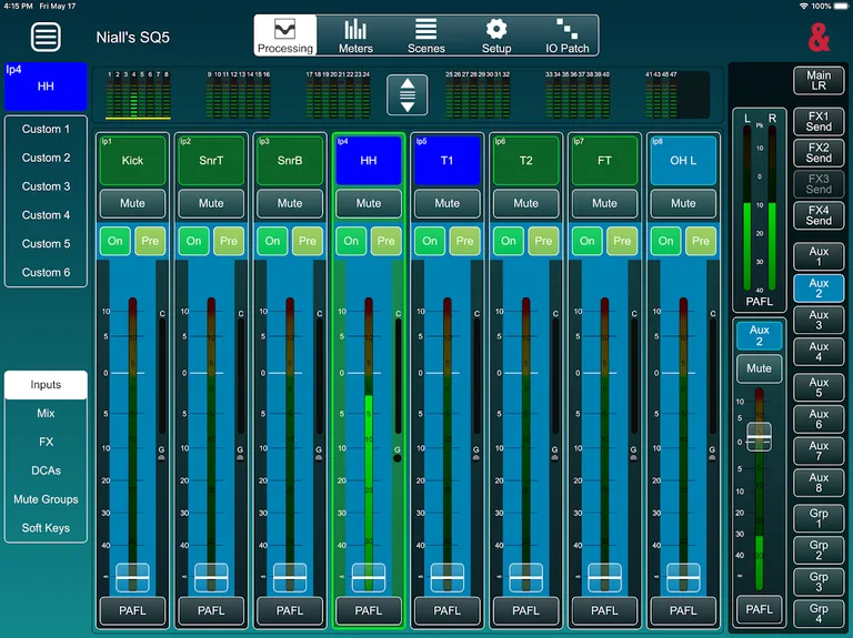 SQ MixPad screenshot 2