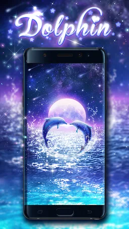 Dolphin live wallpaper screenshot 3