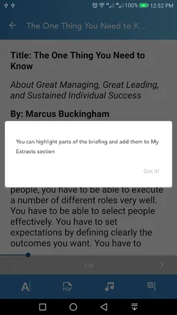 Best Book Briefings screenshot 1