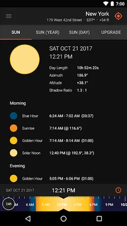 Sun Surveyor Lite screenshot 2