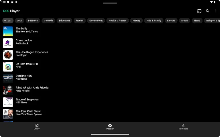 RSS Player screenshot 8