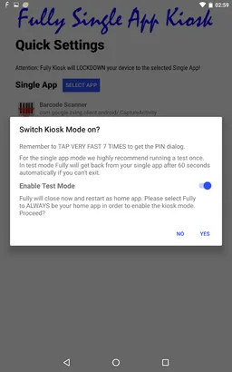 Fully Single App Kiosk screenshot 10