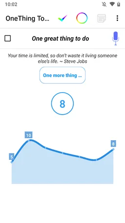 OneThing Todo screenshot 3