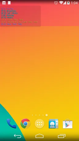 Calendar Mini Pro screenshot 11