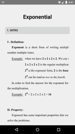 Intermediate Math screenshot 14