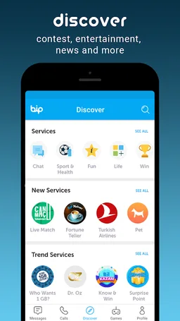 BiP – Messaging, Voice and Video Calling screenshot 1