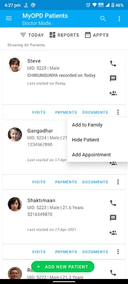 MyOPD ZIP – Clinic & OPD App screenshot 2