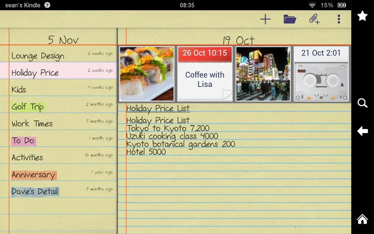 notePad Free Photos,Sounds screenshot 3