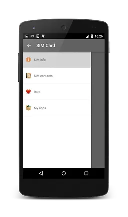 SIM Card and contacts copying screenshot 4