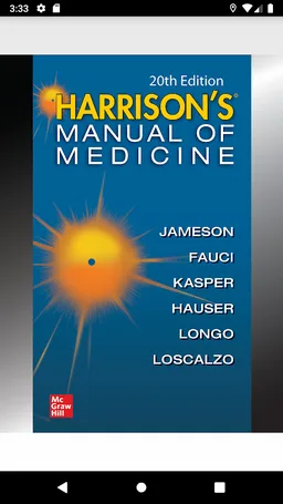Harrison's Manual of Medicine 20th Edition screenshot 1