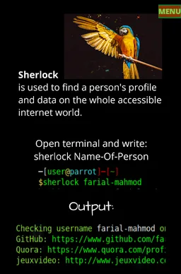 Parrot OS : Vulnerability Analysis in Parrot Linux screenshot 4