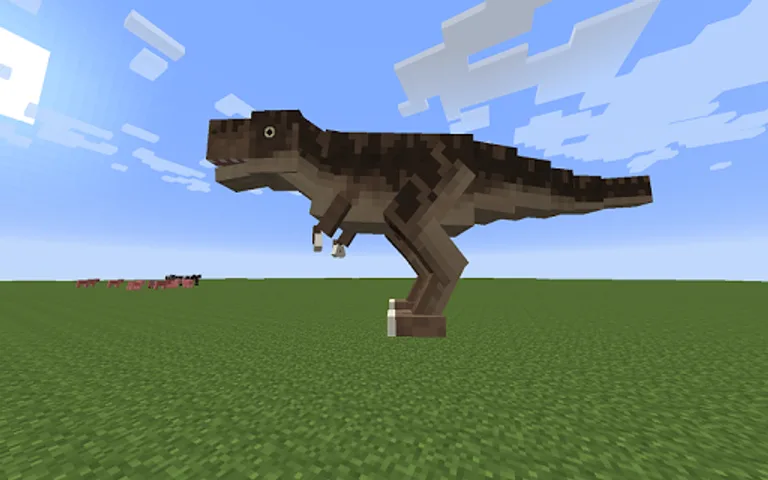 World dino mod for mcpe screenshot 2
