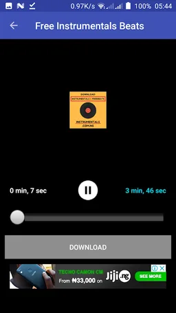 Free Beats & Instrumentals - Spodam screenshot 3