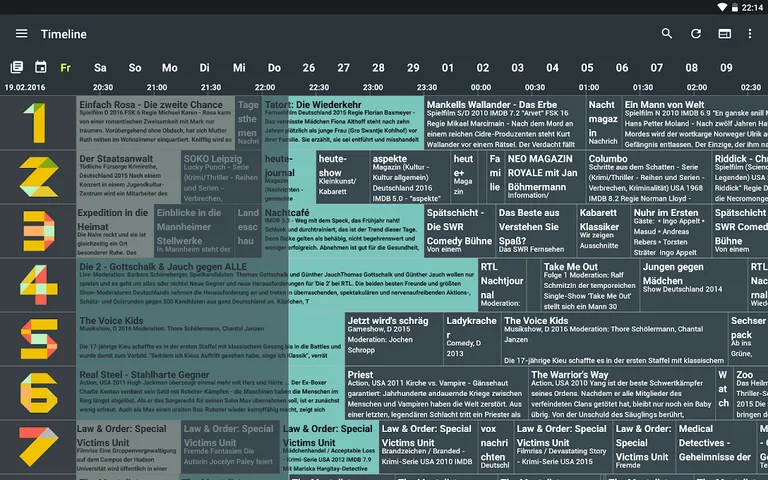 dream EPG screenshot 13