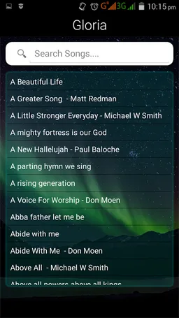 Gloria Christian Song Book screenshot 5