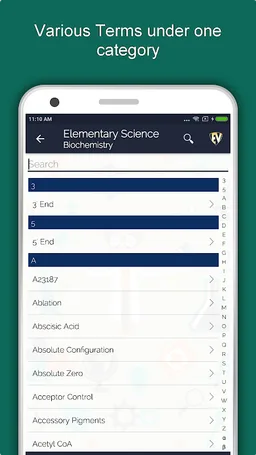 Basic Science Dictionary screenshot 10