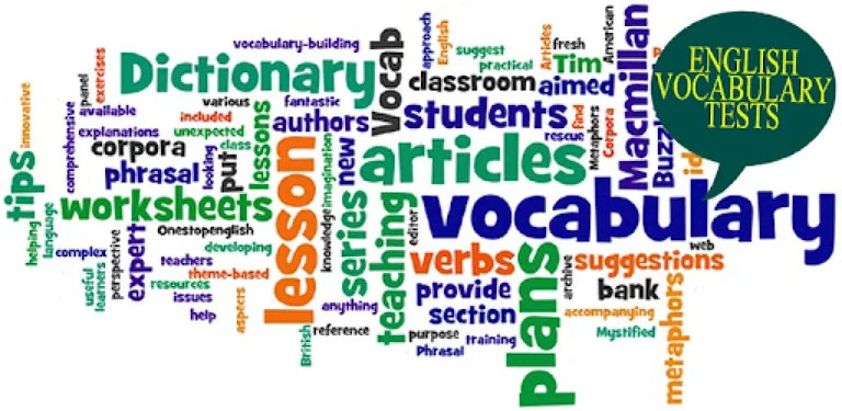 English Vocabulary Test cover image