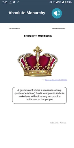 Public Administration e-Pictionary screenshot 2