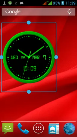 Analog Clock-7 Mobile screenshot 4
