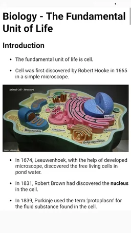 Biology Notes screenshot 5