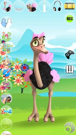 Talking Olivia Ostrich Lady screenshot 5