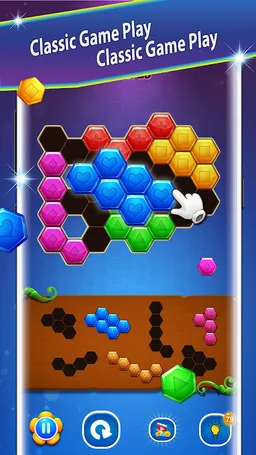 Block Hexa Puzzle screenshot 1