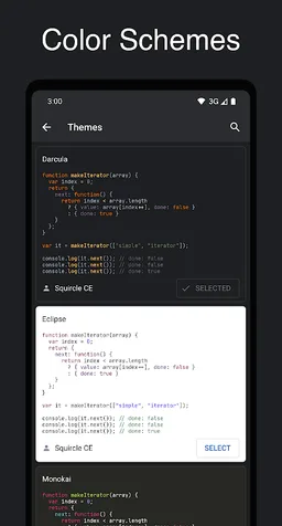 Squircle CE - Code Editor screenshot 5