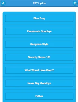 PSY Song Lyrics | PSY Lyrics screenshot 3
