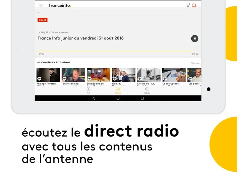 franceinfo : actualités et info en direct screenshot 3