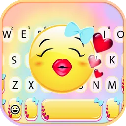 Lovely Kiss Emoji Keyboard Theme icon