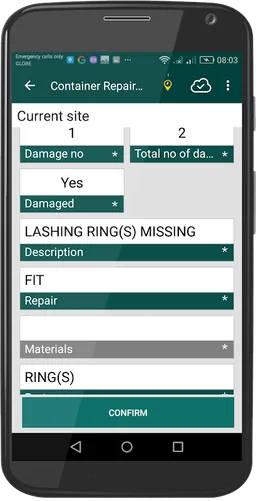 arl Container Repair Estimator screenshot 4