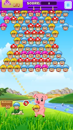 Forest Bubble Clash screenshot 2