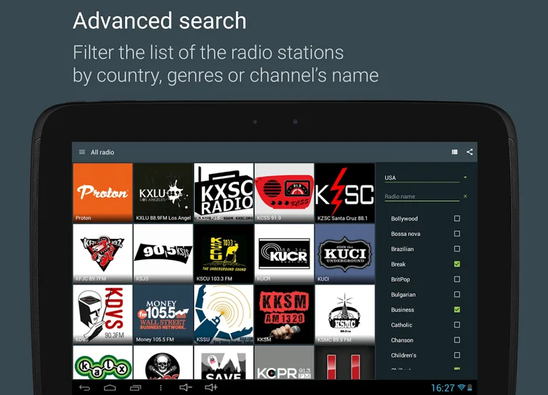 Online Radio Yo!Tuner screenshot 1