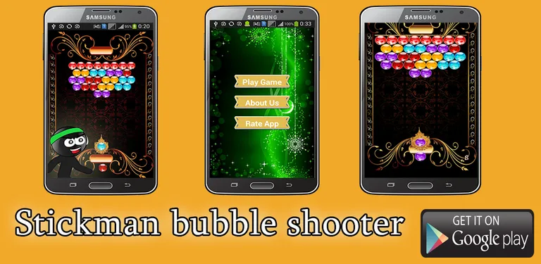 Stickman Bubble Shooter cover image